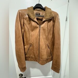 Beautiful Ladies Leather Bomber